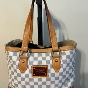 Louis Vuitton Damier Azur Hampstead Tote
